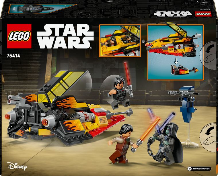 LEGO Star Wars, Snowspeeder inflacarat, 75414
