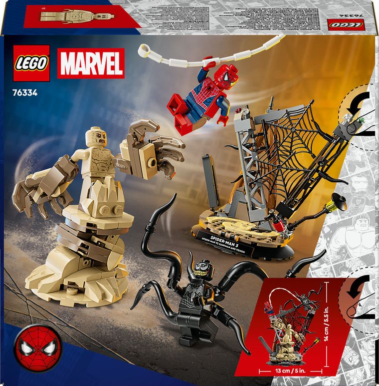 LEGO Super Heroes, Batalie memorabila: Omul Paianjen vs Sandman, 76334