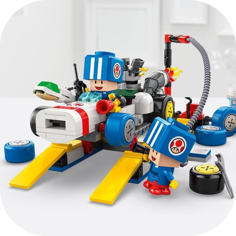 LEGO Super Mario, Mario Kart - Garajul lui Toad, 72035