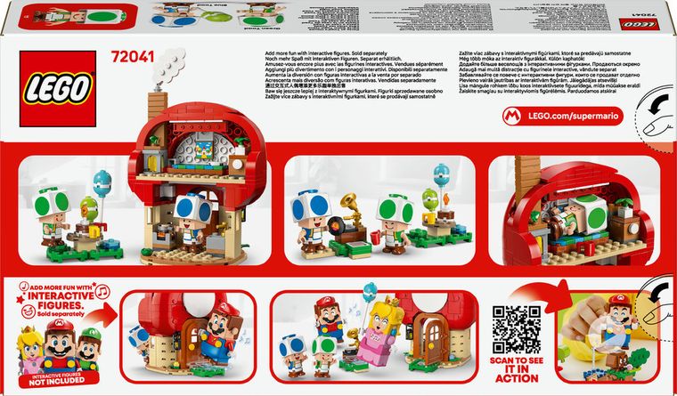 LEGO Super Mario, Petrecere acasa la Toad, 72041