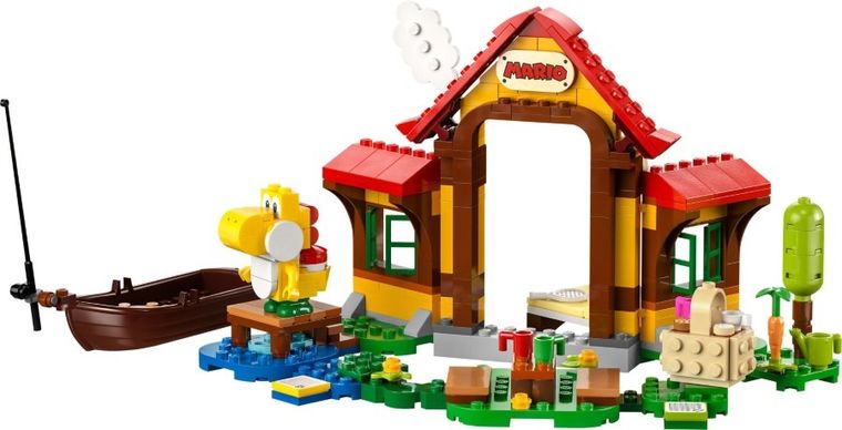 LEGO Super Mario, Set de extindere Picnic la casa lui Mario, 71422