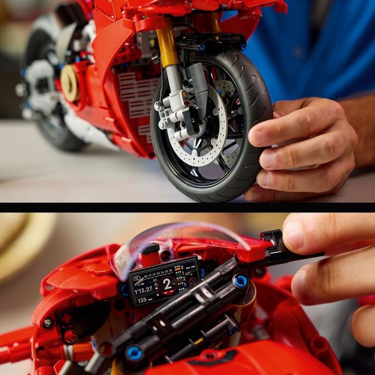 LEGO Technic, Motocicleta Ducati Panigale V4 S, 42202