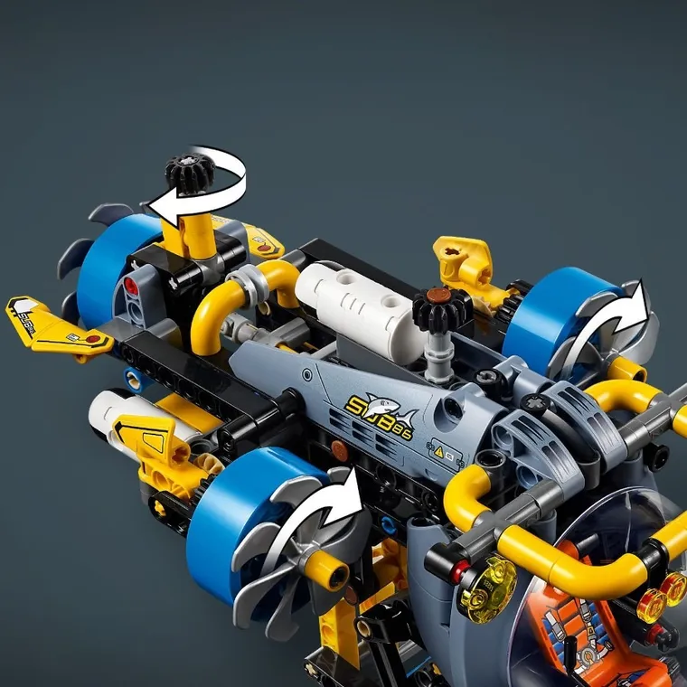 LEGO Technic, Submarin de cercetare la mare adancime, 42201