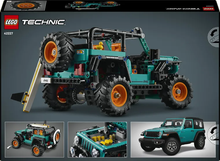 LEGO Technic, SUV-ul Jeep Wrangler Rubicon, 42227