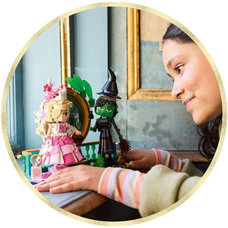 LEGO Wicked, Figurinele Elphaba si Glinda, 75682