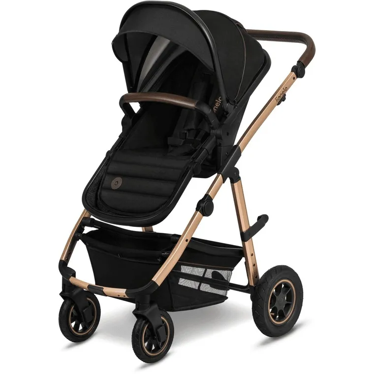 Lionelo, Amber, carucior multifunctional 3in1, Black Onyx