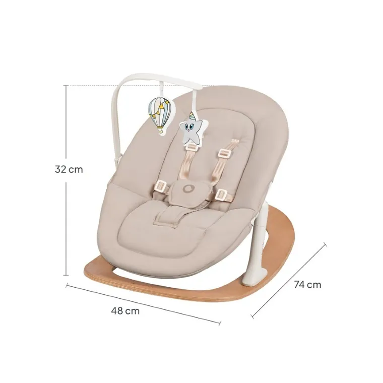 Lionelo, Celia Rocker, balansoar, bej