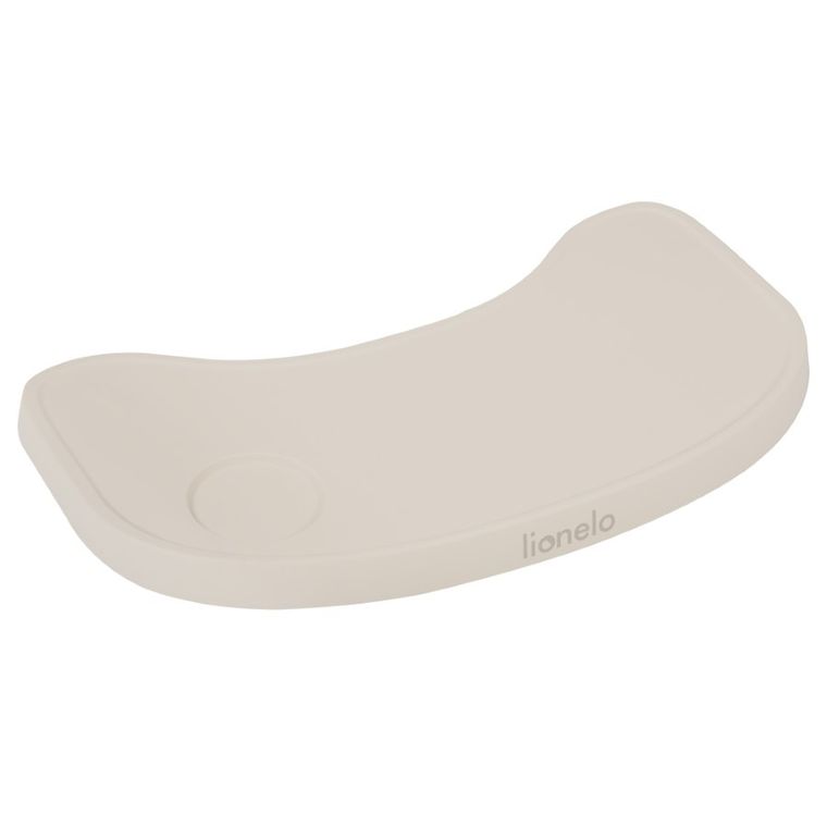 Lionelo, Floris, scaun inalt din lemn, Beige Natural