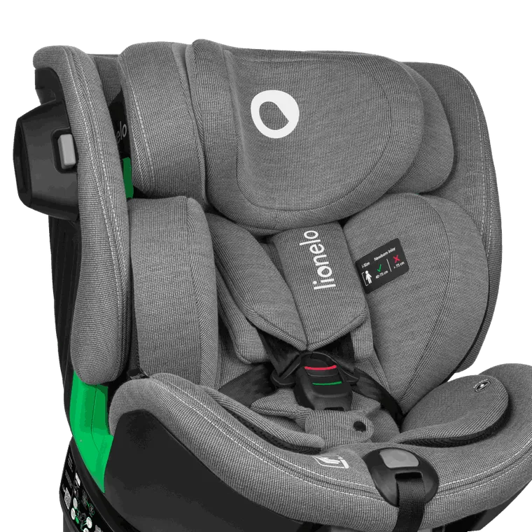 Lionelo, Harmony i-Size, scaun auto, Concrete Bamboo