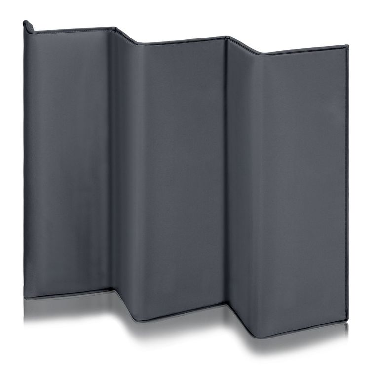 Lionelo, Laura, patut de volaj compact 2in1, Grey Concrete