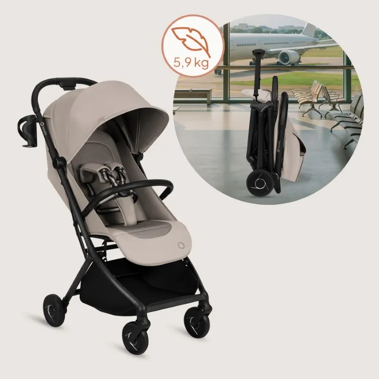 Lionelo, Sia, carucior sport, Beige Sand