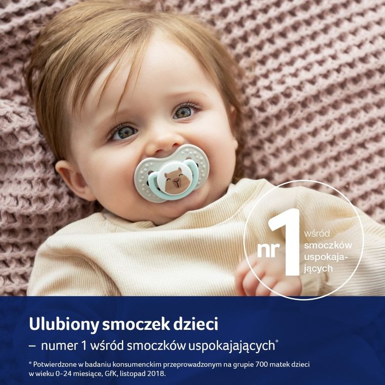 Lovi, CapiChill Boy, suzeta dinamica din silicon, 18m+, 2 buc.