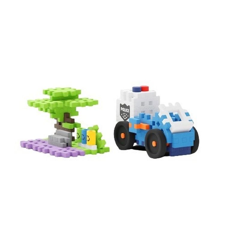 Marioinex, Mini Waffle, City, Postul de politie, set de constructie, 280 piese