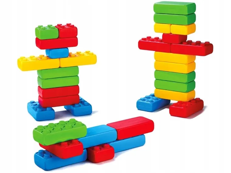 Marioinex, set de constructie, caramizi, blocuri XXL, 33 piese