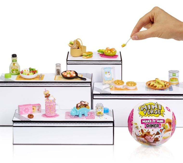 MGA's Miniverse, Make It Mini, Foods: Diner, bila surpriza, mini alimente