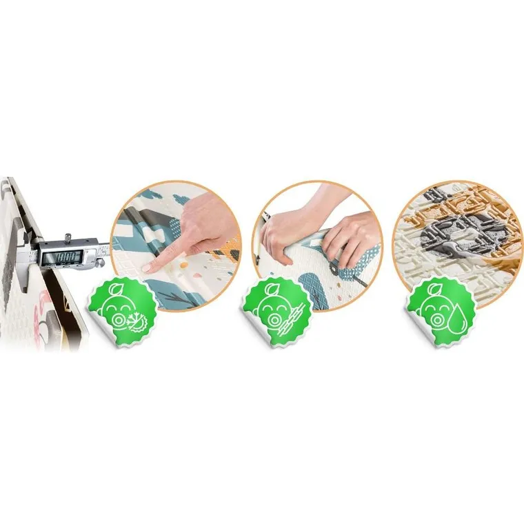 Nukido, covoras, tatami pliabil din spuma, 200-150-1 cm