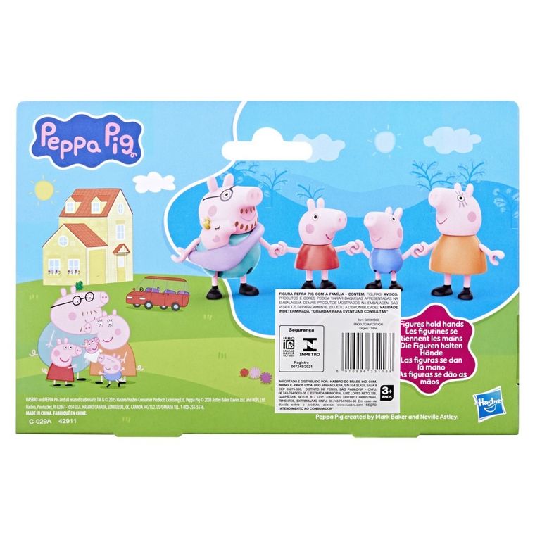 Peppa Pig, Peppa Family, set de 5 figurine
