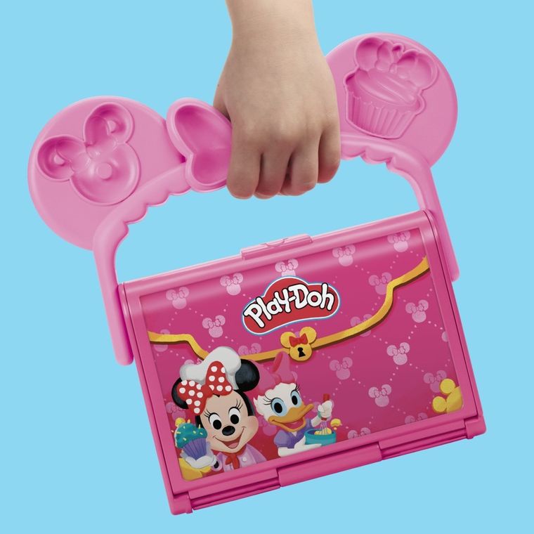 Play-Doh, Disney Jr, Minnie on-the-go Bakery, set creativ