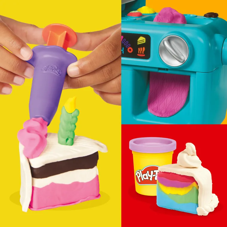 Play-Doh, Super Slice Cake Playset, set creativ