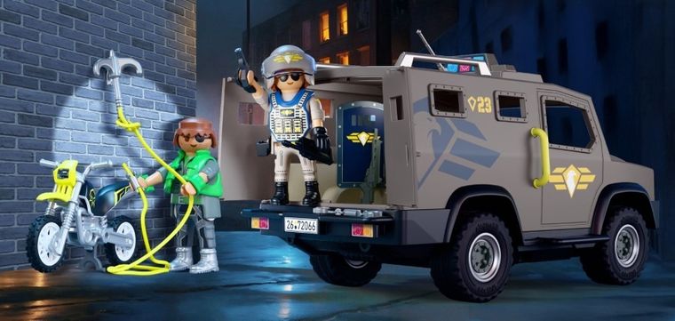 Playmobil, City Action, Vehicul tactic SWAT, 72066