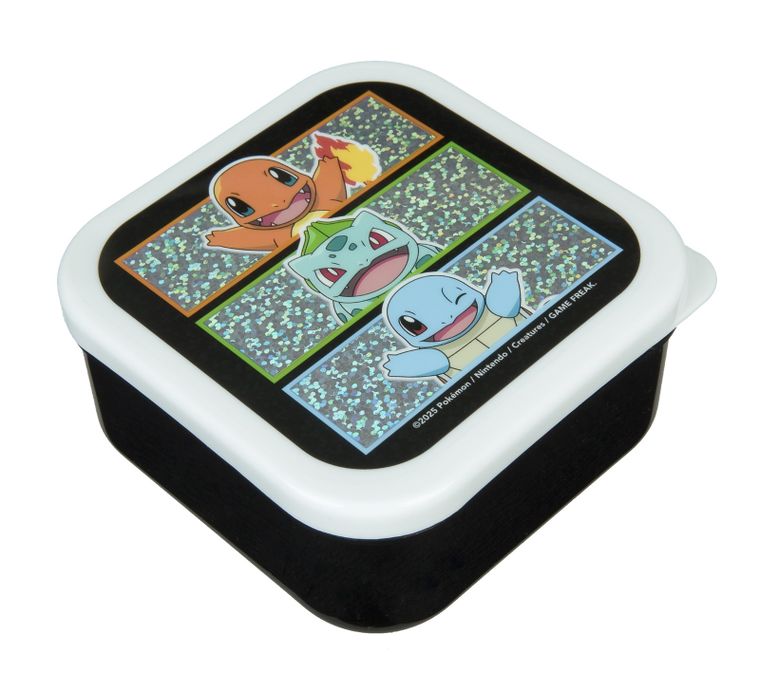 Pokemon, set cutie pentru pranz, 3 buc.