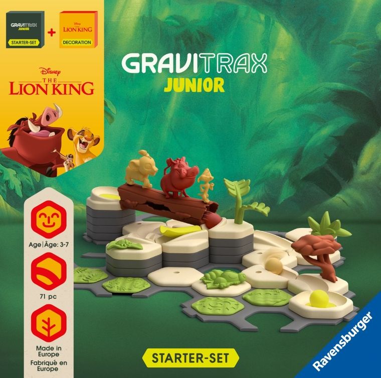 Ravensburger, GraviTrax Junior, Lion King, set de start