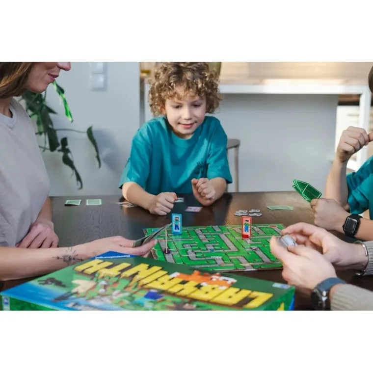 Ravensburger, Labyrinth Minecraft, joc de familie