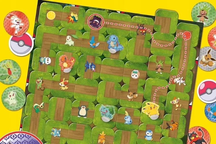 Ravensburger, Labyrinth Pokemon, joc de familie