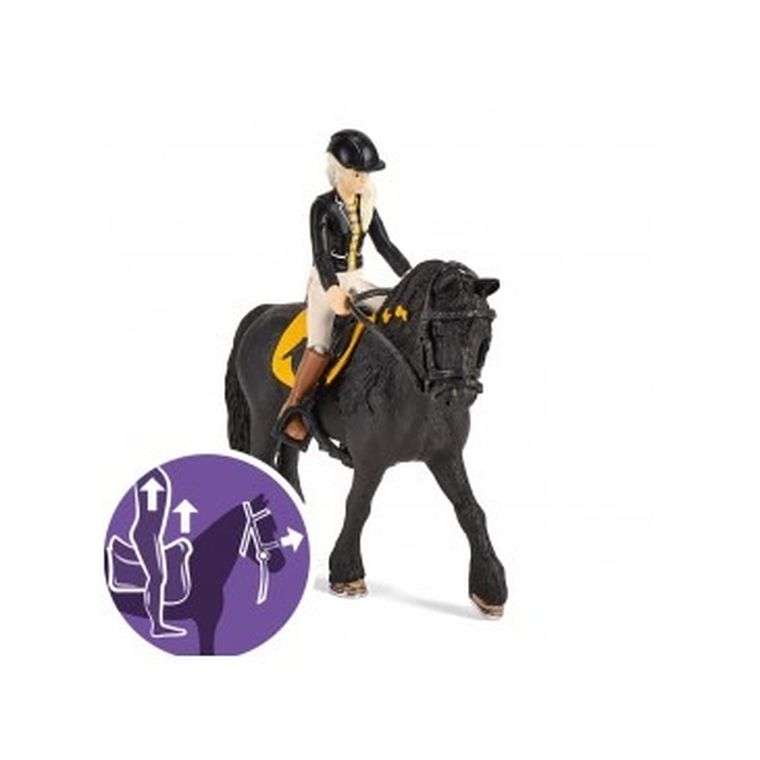 Schleich, Horse Club, Tarc pentru cai Tori & Princess, set, 42437