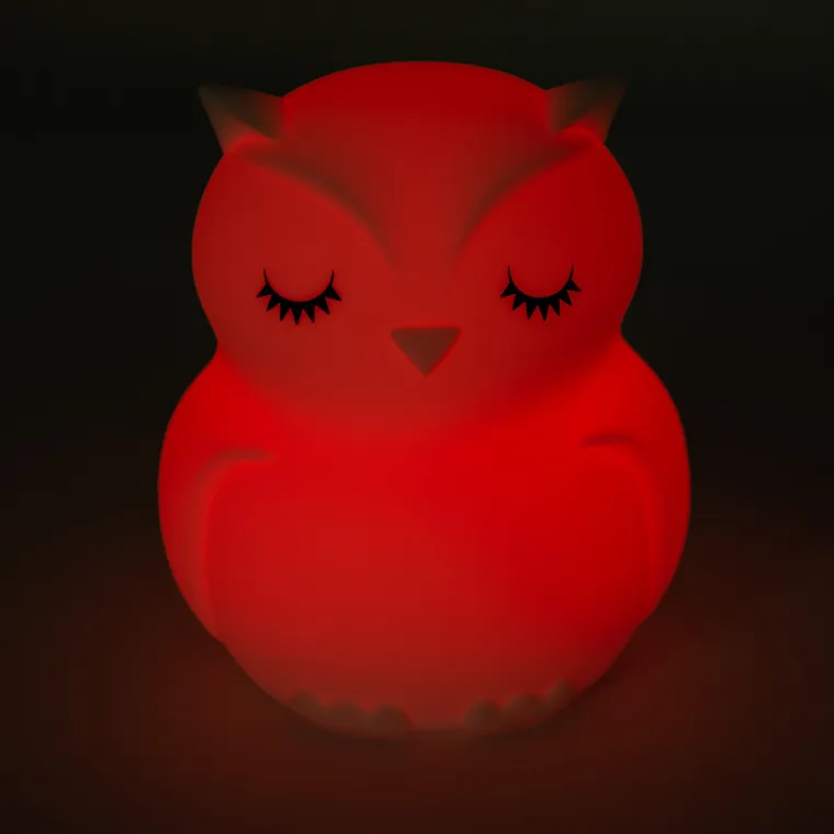 Smiki, Bufnita, lampa din silicon cu LED
