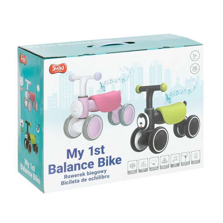 Smiki, Pinguin, bicicleta de echilibru, vehicul fara pedale, lumini LED