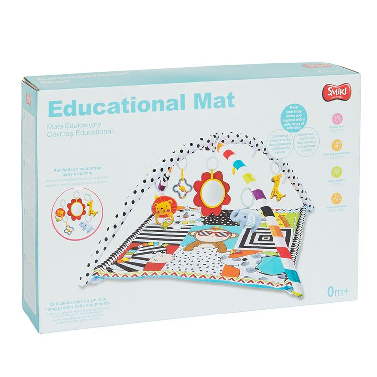 Smiki, saltea educativa, animalute