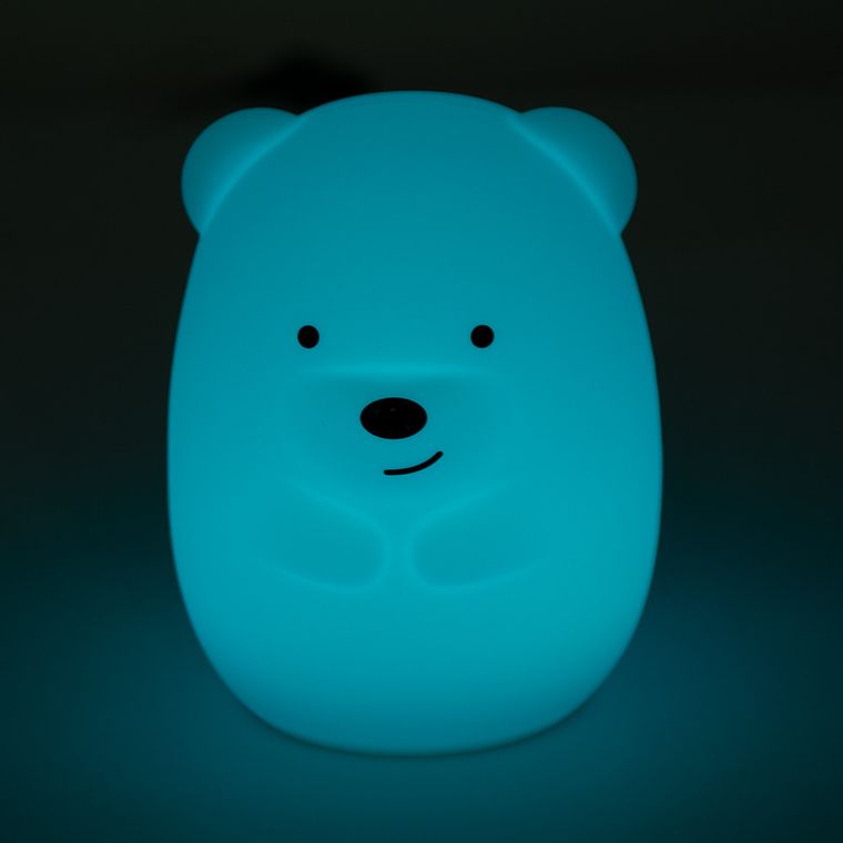 Smiki, Ursulet, lampa din silicon cu LED