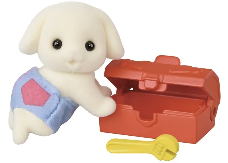 Sylvanian Families, Baby Builder, pachet cu figurina surpriza, 5838, 1 buc.