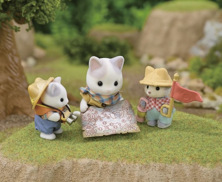 Sylvanian Families, Secret Forest, Insula cu cascada, 5761