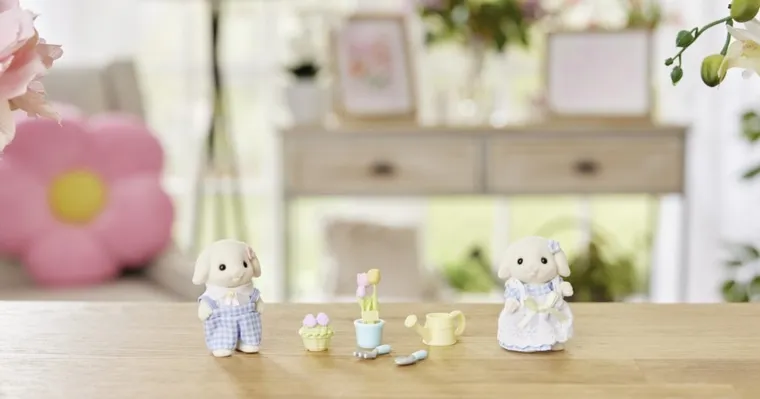 Sylvanian Families, Set de flori cu figurine, 5736