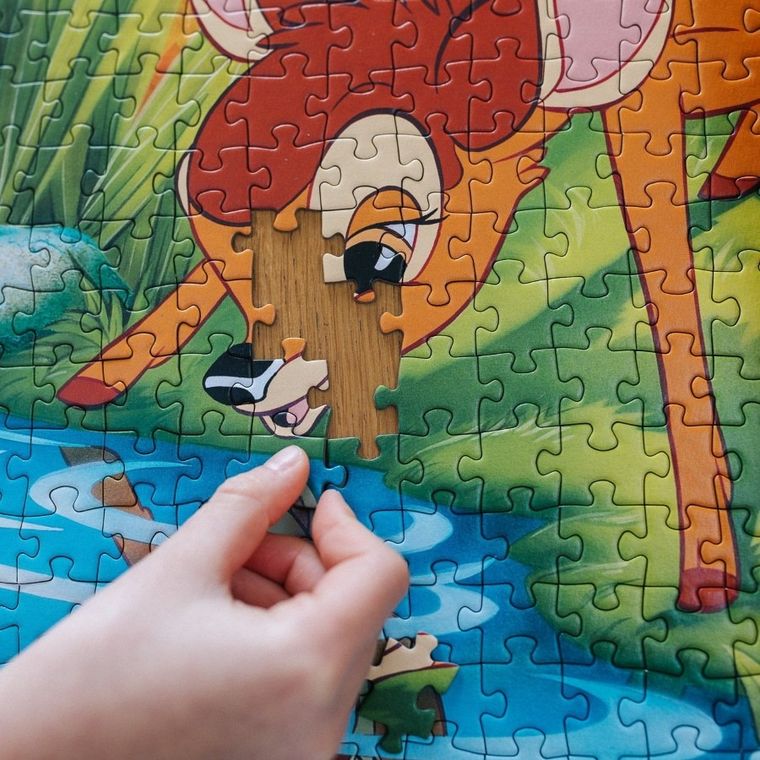 Trefl, 40 Years, Disney, Bambi, puzzle, 600 piese