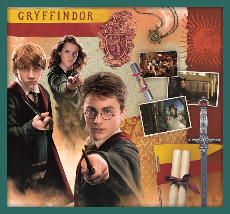 Trefl, Harry Potter, In lumea lui Harry Potter, puzzle 10in1, 329 piese