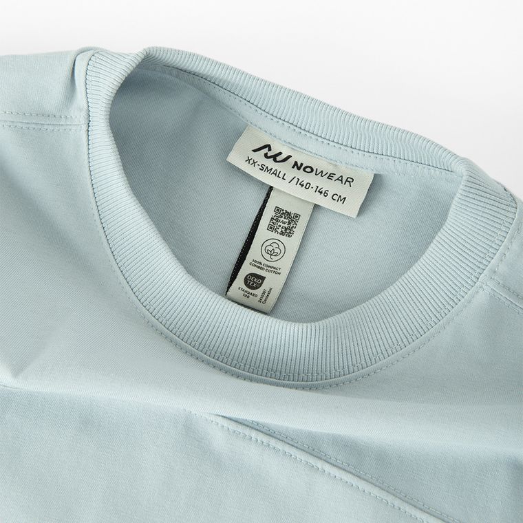Tricou din bumbac cu croiala loose NOWEAR