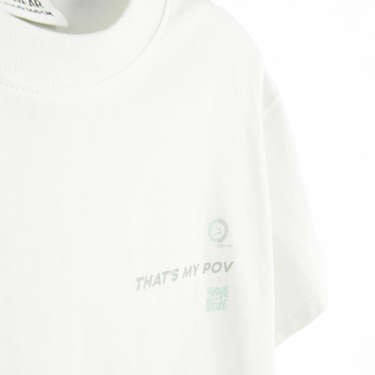 Tricou oversize cu imprimeu pe spate NOWEAR