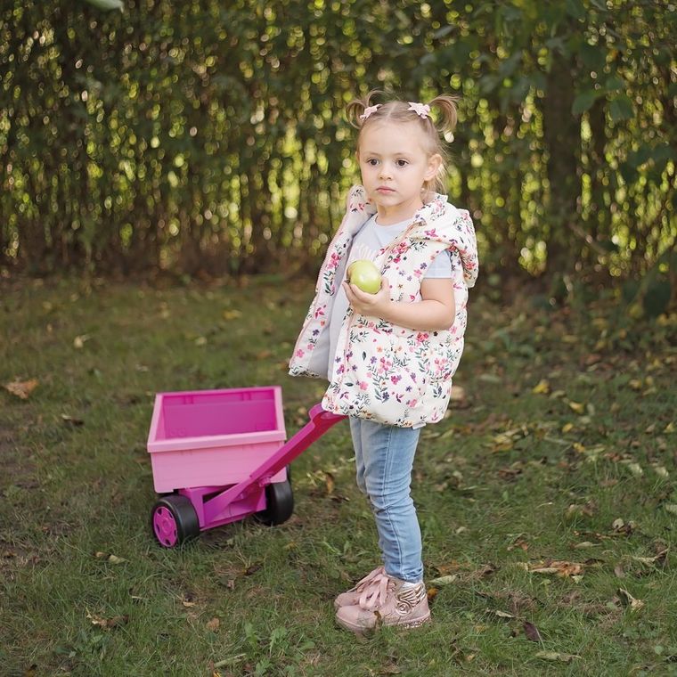 Wader, carut - remorca, roz, 95 cm