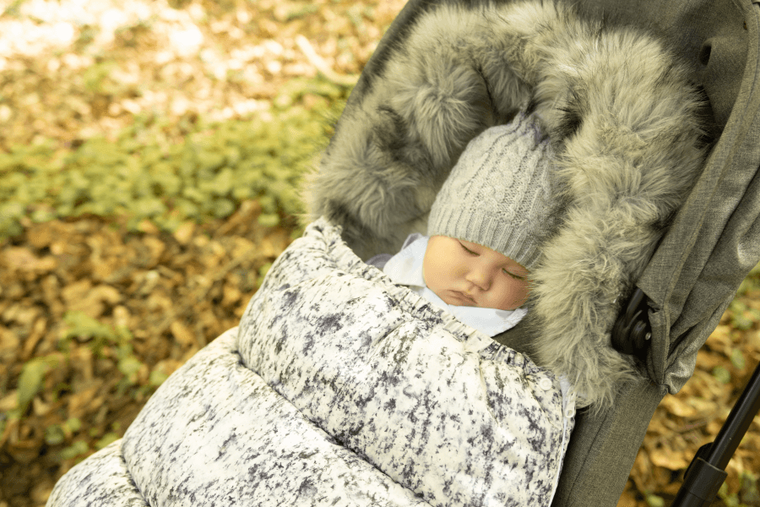 BabyMatex, Venus, set pentru carucior: sac de dormit + manson, gri