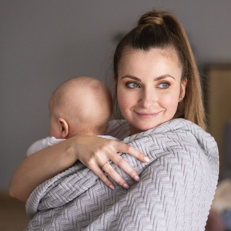 BabyOno, Paturica din bumbac organic, gri