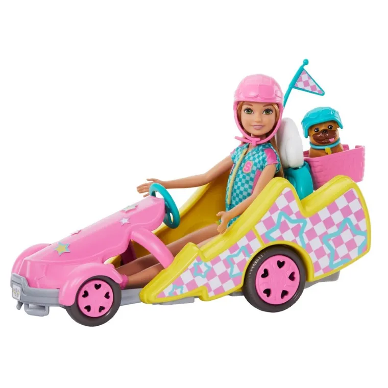 Barbie, Casa in Malibu + Kartul Stacie gratuit, set promotional cu papusa
