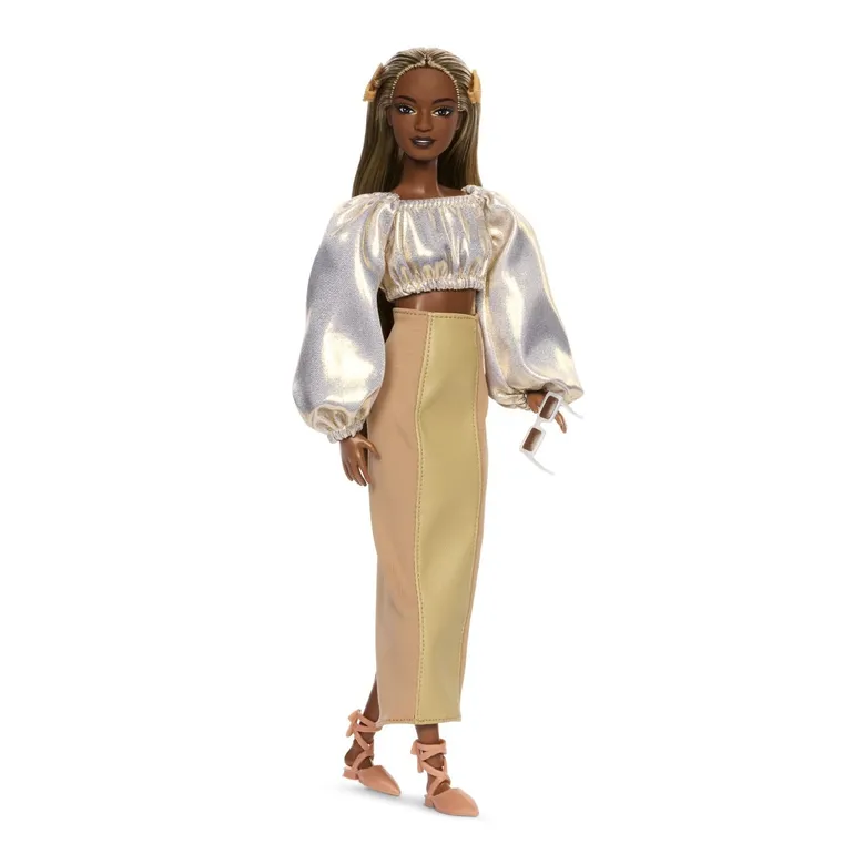 Barbie, You Create Barbie Basics, papusa de colectie, set 002