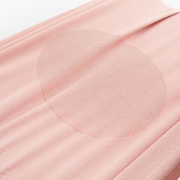 Bluza termoactiva roz cu adaos de lana NOWEAR