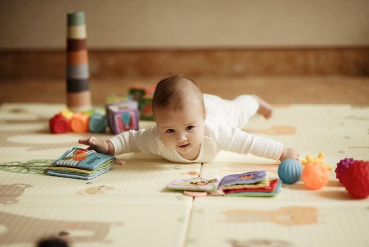 Bocioland, Ursulet, covoras pliabil din spuma, 150-200 cm