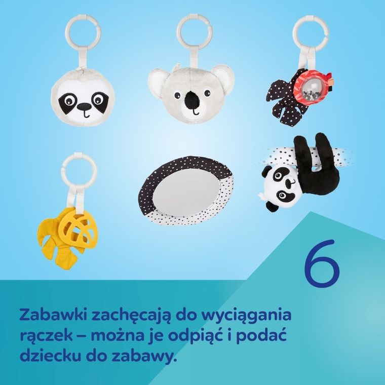 Canpol babies, BabiesBoo, covoras educativ senzorial cu oglinda