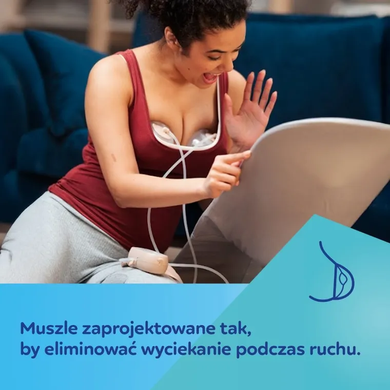 Canpol babies, MilkShell, pompa de san tip scoica dubla si mobila