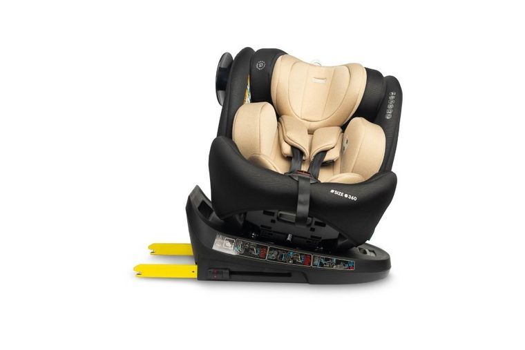 Caretero, Commo i-Size, scaun auto, 40-150 cm, Beige